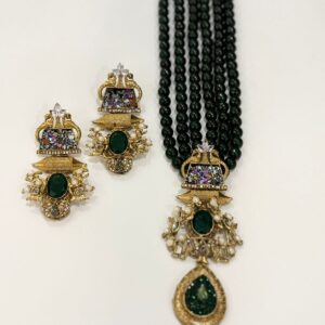 SIGNATURE EMERALD MALA SET