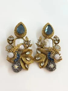 MODERN EARRINGS ZINC