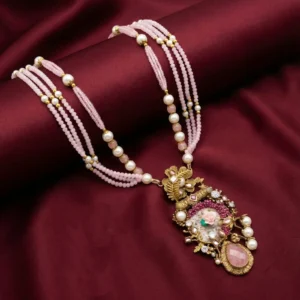 PINKISH MALA SET