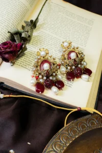 MAROON STONE SET 1