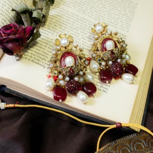 MAROON STONE SET 1