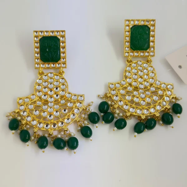 ROUND SQUARA EARRINGS