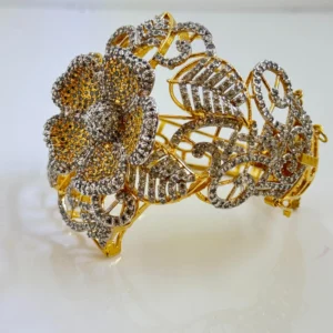 SILVER BLOSSOM BANGLE 1