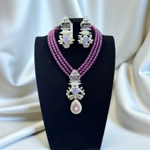 purple luxury mala set