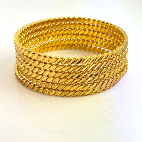 GOLDEN DESIGNER BANGLES (1)