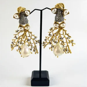 PEARL BRANCHED EARRINGS NEW