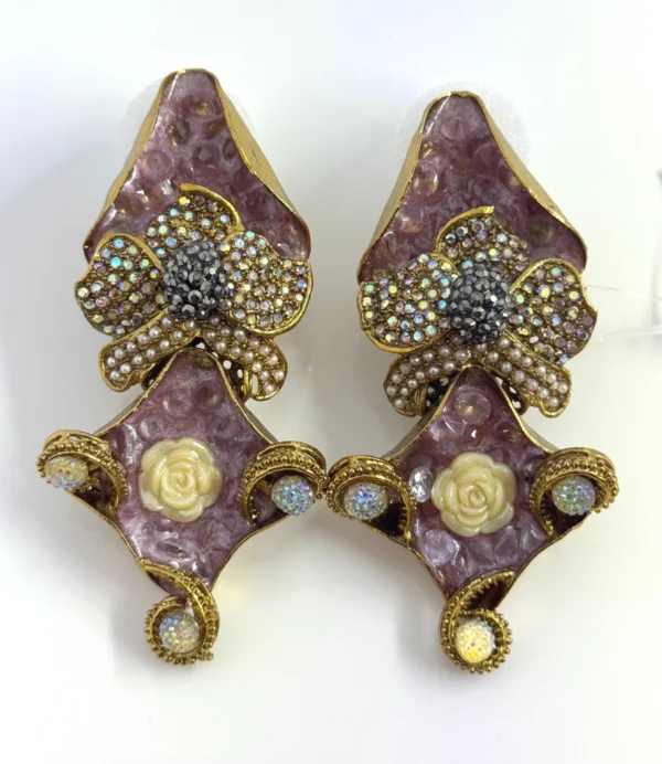 AMETHYST LAVENDER EARRINGS