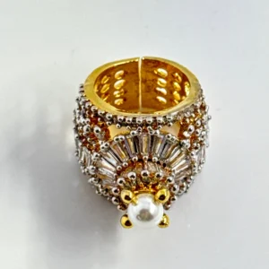 BLOSSOM WHITE RING 1