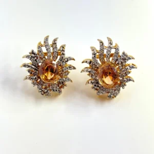 BRONZE EAR STUDS