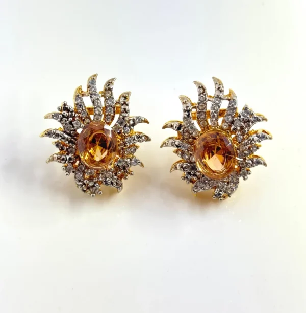 BRONZE EAR STUDS