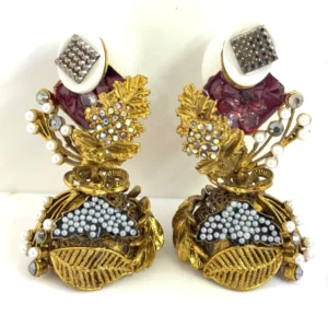 DAZZLING RUBY EARRINGS