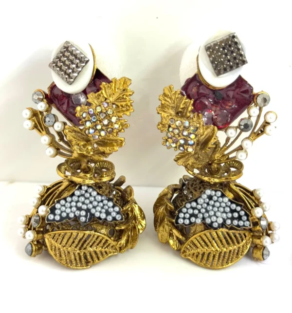 DAZZLING RUBY EARRINGS