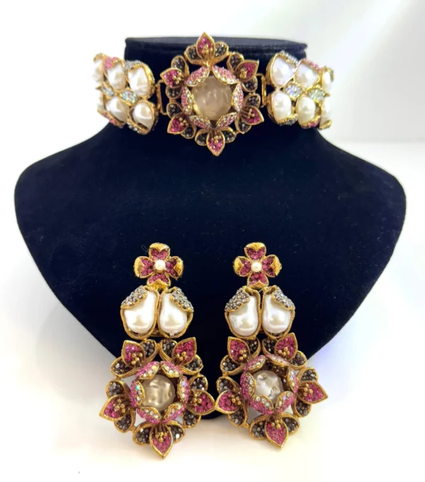 FLORAL PINK SET 3
