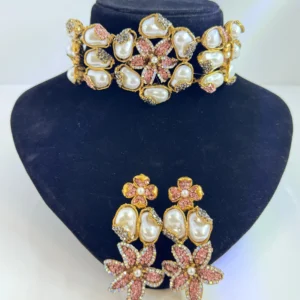 FLORAL PINK SET...