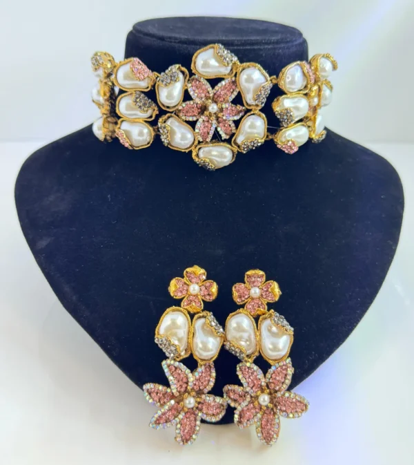 FLORAL PINK SET...
