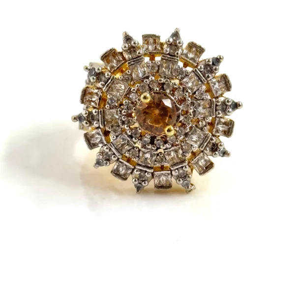 FLORAL SHINY RING