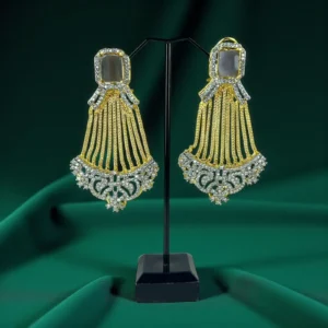 GREYISH STONE EARRINGS