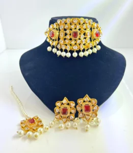 KUNDAN RUBY SET 1
