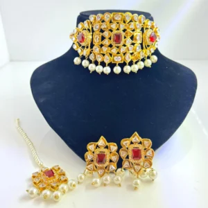KUNDAN RUBY SET 1