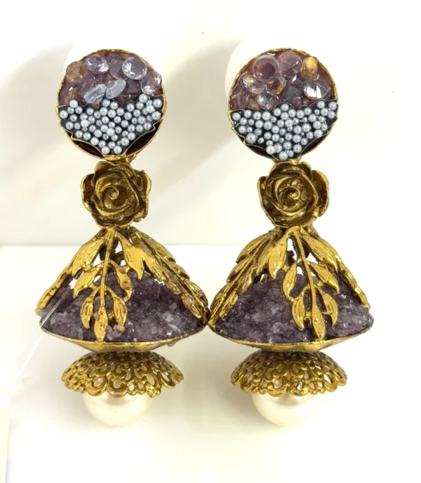 LAVENDER BRANCHO EARRINGS