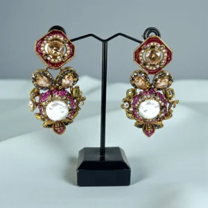 MAGENTA EARRINGS (1)