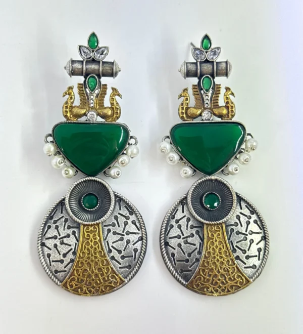 MORNEE GREEN EARRINGS