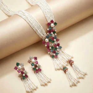 MULTI FLORAL MALA SET