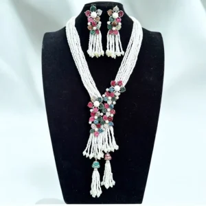 MULTI FLORAL MALA SET