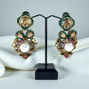 MULTI GREEN EARRINGS