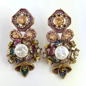 MULTI LAVENDER EARRINGS