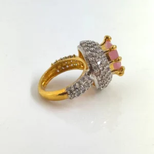 OVAL PINK RING 1
