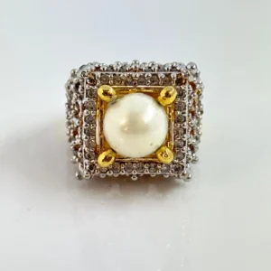 PEARL RING WHITE ...1