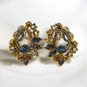 PETAL BLUE EARRINGS