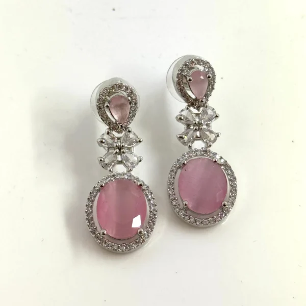 PINK EAR STUDS