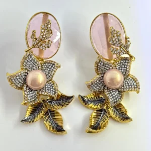 PINK PETAL EARRINGS