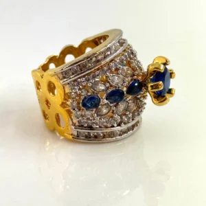 SHINY BLUE RING 1