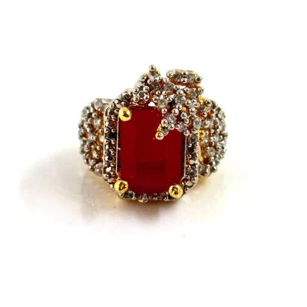 SPARKLE RED RING