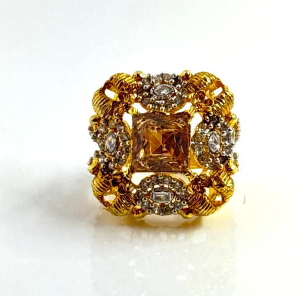 SQUARA CHAMPAGNE RING