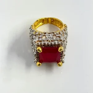 SQUARA RUBY RING 1