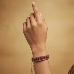 STONY MAGENTA BANGLE