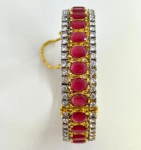 STONY MAGENTA BANGLE 1