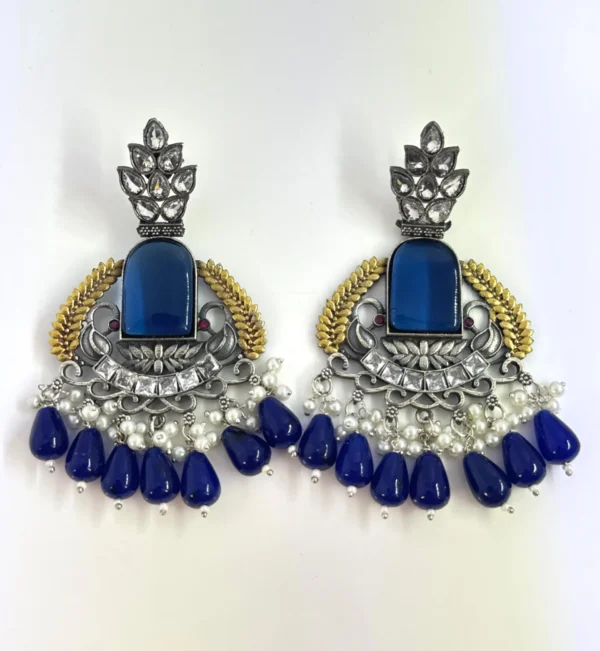 TRADITIONAL BLUE EARRINGS
