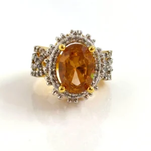 ZIRCON BRONZE RING