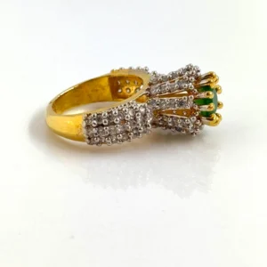 ZIRCON GREEN RING 1