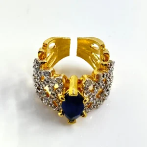 ZIRCONIAN BLUE RING 1