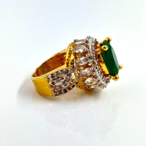 ZIRCONIAN GREEN RING 1
