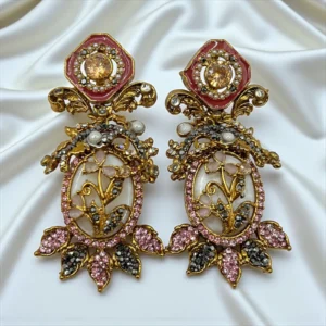 classic pink earrings....
