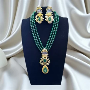 emerald signature mala set