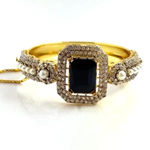 BLACK GOLD PLATED BANGLE....