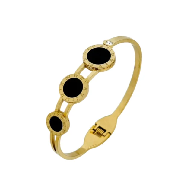 BLACK STONE BANGLE 3